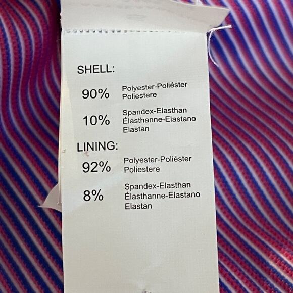 Copied - Cupshe Women’s Small 1 Pc Swimsuit Pink Blue Ombre Scoop Neck O-Ring - Picture 6 of 8